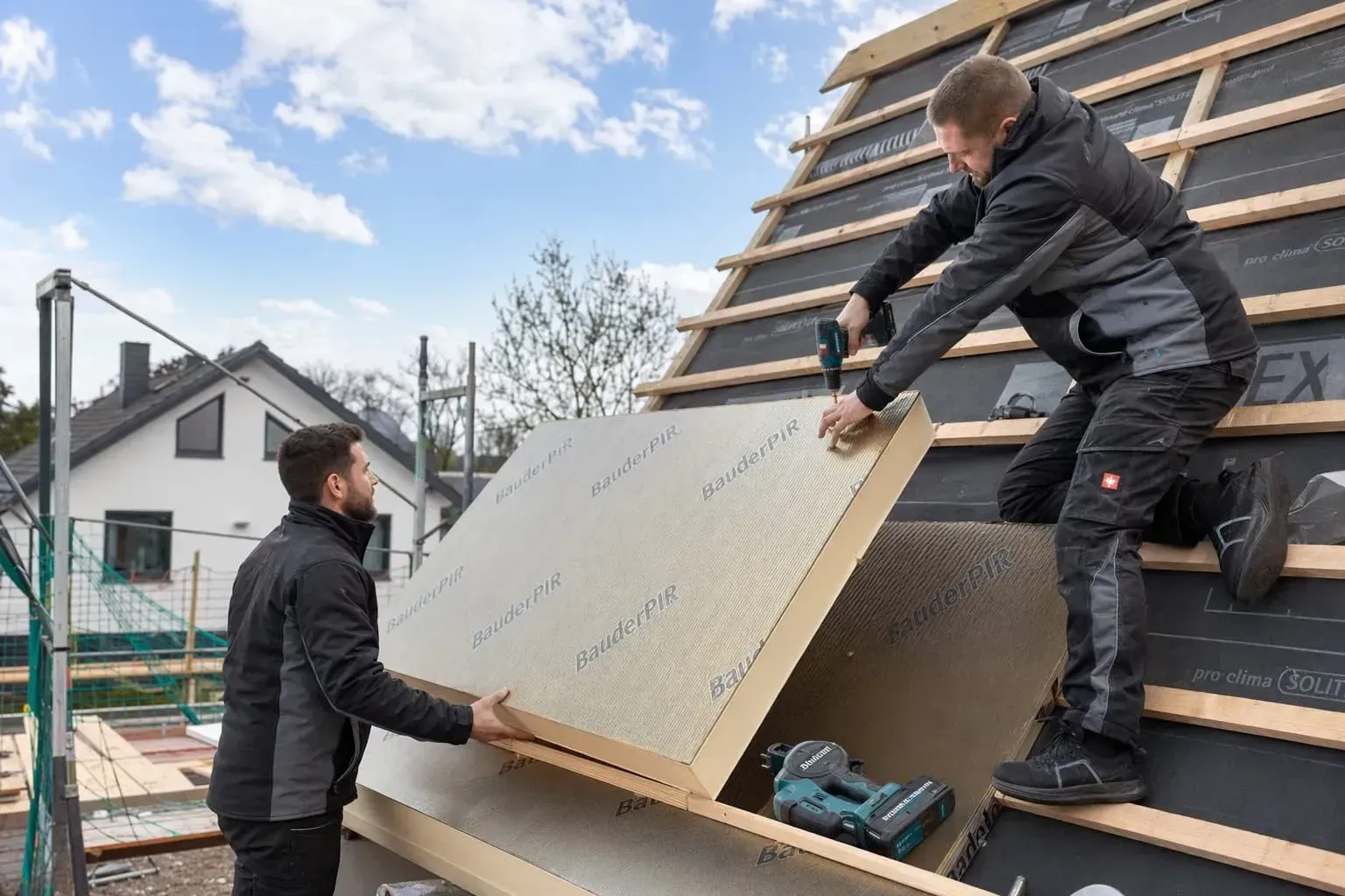 Dachdämmung